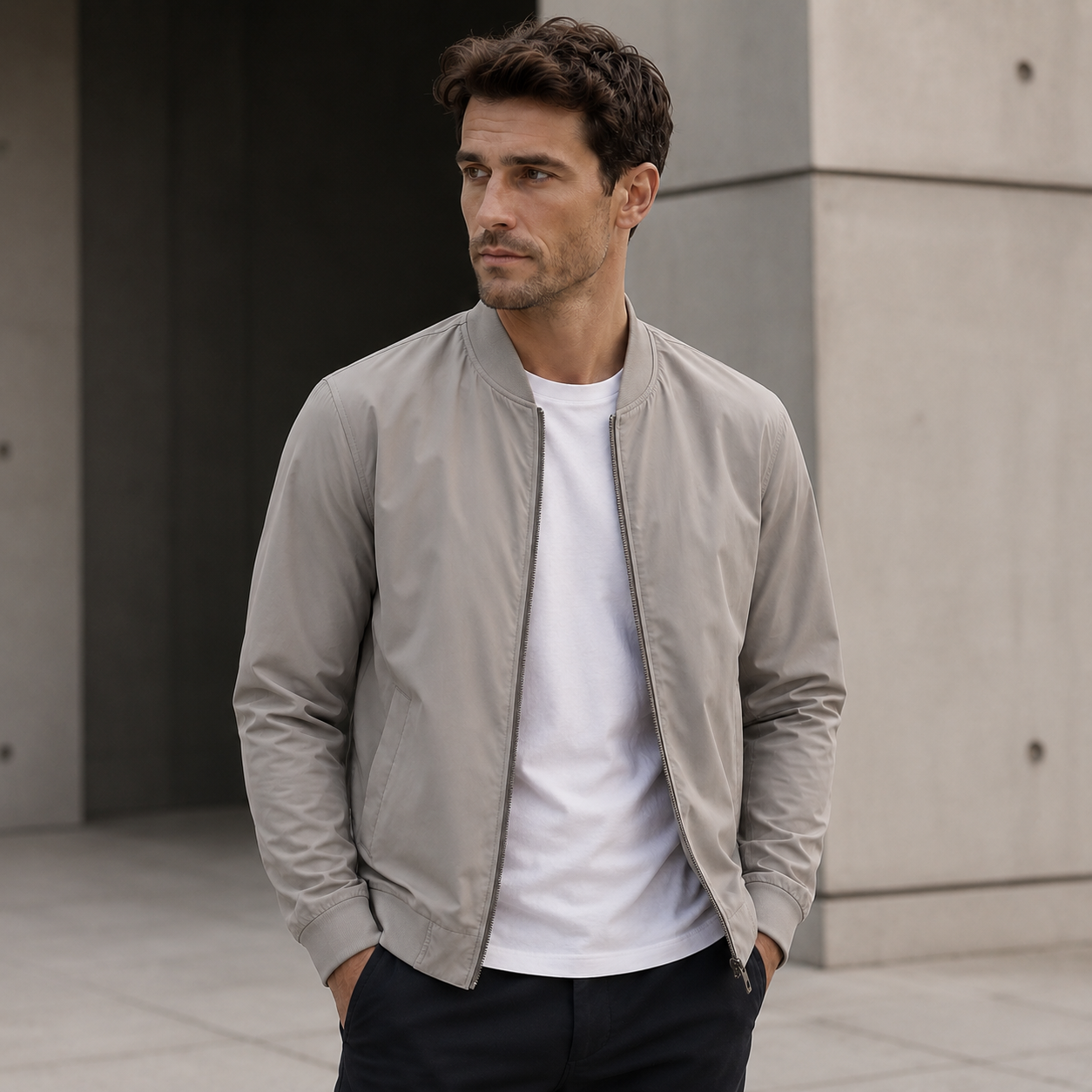 Lightweight casual jacket