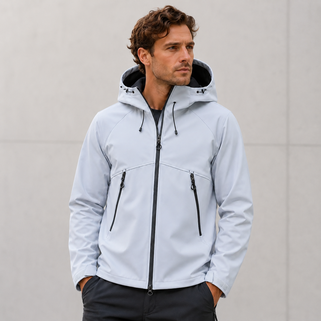 Men‘s Hooded Softshell Jacket